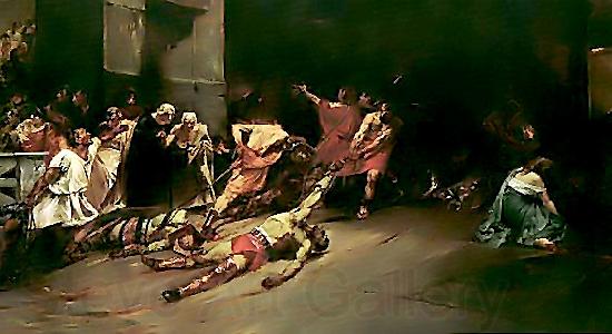 Juan Luna Spoliarium Spain oil painting art